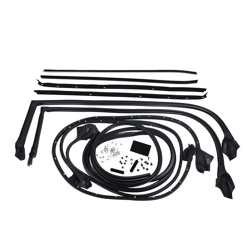 Weatherstrip Seal Kit Door Window Sweep Roofrail Trunk ‎AM-801002277 for Chevrolet 1970-1981 Camaro with Decor Trim Pontiac Firebird with Decor Trim