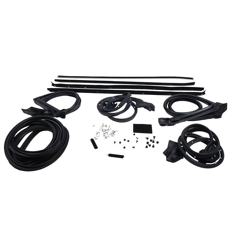 Weatherstrip Seal Kit Door Window Sweep Roofrail Trunk ‎AM-801002277 for Chevrolet 1970-1981 Camaro with Decor Trim Pontiac Firebird with Decor Trim