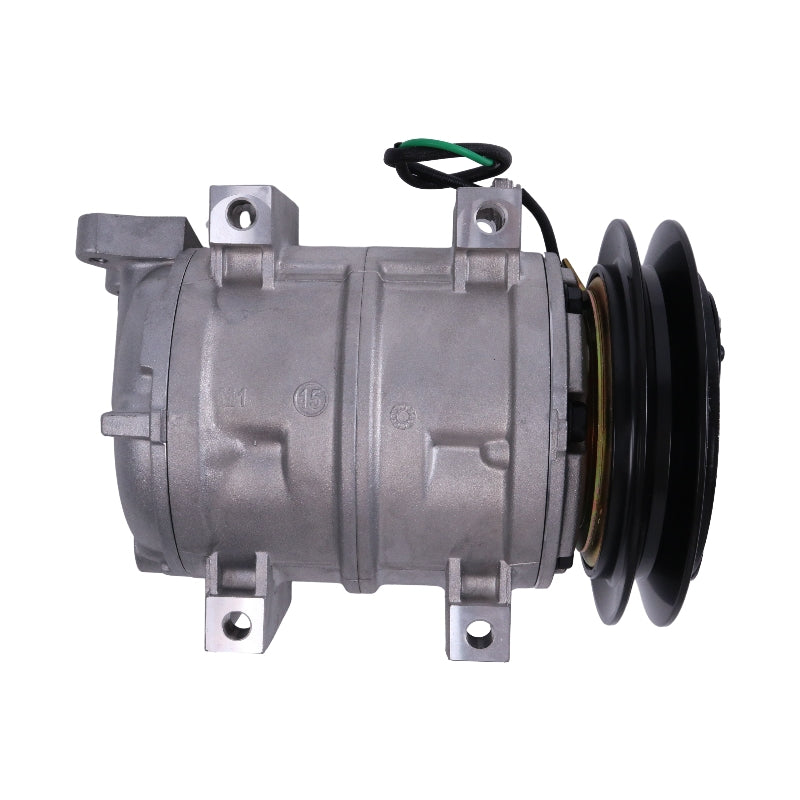 Zexel DKS15CH Air Conditioning Compressor 4456130 for Hitachi Excavator ZX125US ZX135UR ZX75UR ZX225US ZX225USR