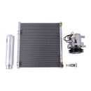 A/C Compressor RD451-93900 & Expansion Valve T1275-72170 & Receiver Drier 3P999-00230 & Condenser T1275-72220 for Kubota Tractor L3560 L4060 L4240
