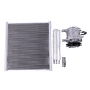 A/C Compressor RD451-93900 & Expansion Valve T1275-72170 & Receiver Drier 3P999-00230 & Condenser T1275-72220 for Kubota Tractor L3560 L4060 L4240