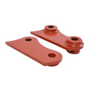 A Pair Bucket Attachment Ear Weld on 35mm 6-1/2" C-C for Caterpillar CAT Excavator 302