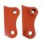 A Pair Bucket Attachment Ear Weld on 35mm 6-1/2" C-C for Caterpillar CAT Excavator 302
