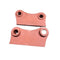 A Pair Bucket Attachment Ear Weld on 45mm 10-1/4" C-C for Caterpillar CAT Excavator 305 306