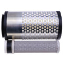 Air Filter Outer 6C060-99410 & Inner 32721-58240 for Kubota Engine D1105 Tractor B1700HSD B2400HSD B2100HSD B2320HSD B2410HSD B3200HSD B7410D