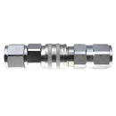 3/4" SAE - 5/8" Body Flat Face High Flow Hydraulic Quick Disconnect Coupler For Bobcat Kubota CASE JCB Thomas Gehl Volvo ASV Skid Steers