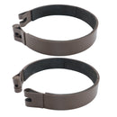 2 Pieces Brake Band AT18845 AT129805 for John Deere Crawler Loader 350 Bulldozer 350B Tractor 1010