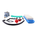 Carburetor Kit 498061 for Briggs & Stratton Engine 14HP 15HP 16HP 17HP 17.5HP 18HP Craftsman Lawn Tractor Mower