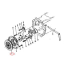 Clutch Disc 35300-14300 for Kubota Tractor L2050DT L2250DT L235 L2350F L245DT L2550F L275 L285P L295DT
