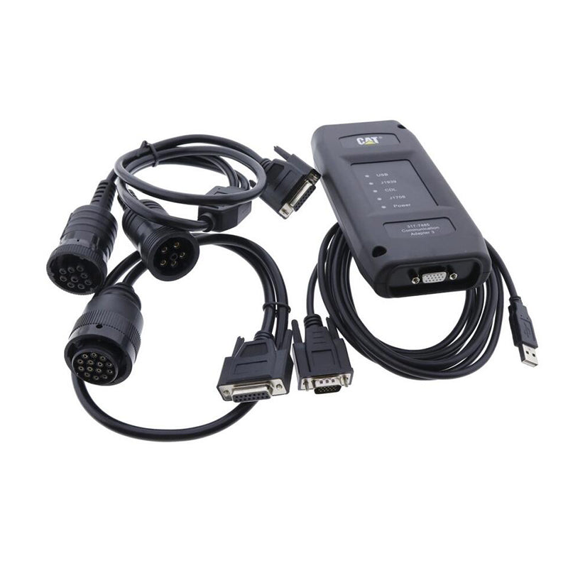 Communication Adapter Group ET-3 III 317-7485 for Caterpillar CAT Heavy Equipment Diagnostic Test Tool with Bluetooth