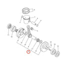 Crankshaft 5UP-11400-10-00 for Yamaha Motorcycle 2018-2021 YZ250X 2017-2021 YZ250