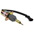 12V Stop Solenoid 3939018 SA-4889-12 for Cummins Engine 6C8.3 ISC8.3 Hyundai Excavator 335LC-7