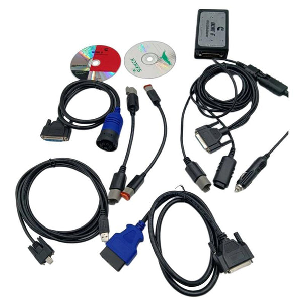 Cummins INLINE 6 Data Link Adapter full kit with INSITE 8.7 pro Software for Engine ISC B C QSB ISDE ISZ QSL Trucks Diagnostic & Programming
