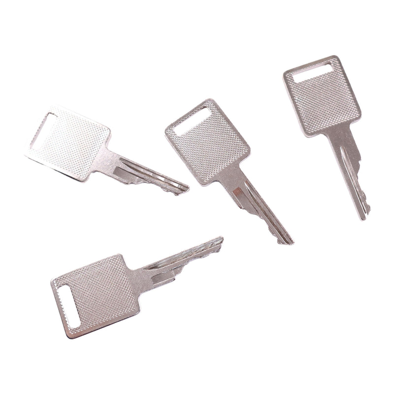 4 PCS D250 Ignition Keys replaces Case A77313 Bobcat 6693241 Ingersol-Rand 58917261 JLG 58322 Terex 714602