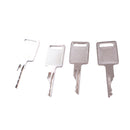 4 PCS D250 Ignition Keys replaces Case A77313 Bobcat 6693241 Ingersol-Rand 58917261 JLG 58322 Terex 714602
