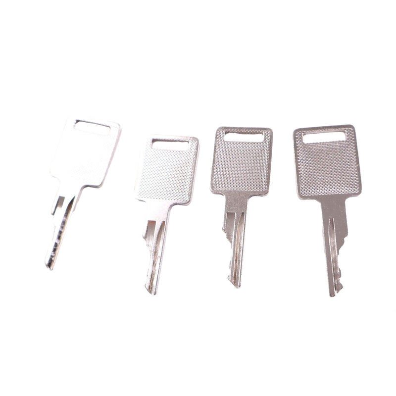 4 PCS D250 Ignition Keys replaces Case A77313 Bobcat 6693241 Ingersol-Rand 58917261 JLG 58322 Terex 714602
