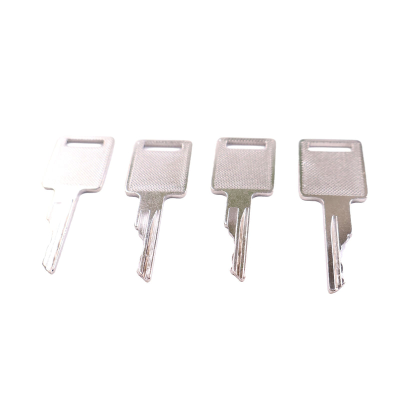 4 PCS D250 Ignition Keys replaces Case A77313 Bobcat 6693241 Ingersol-Rand 58917261 JLG 58322 Terex 714602