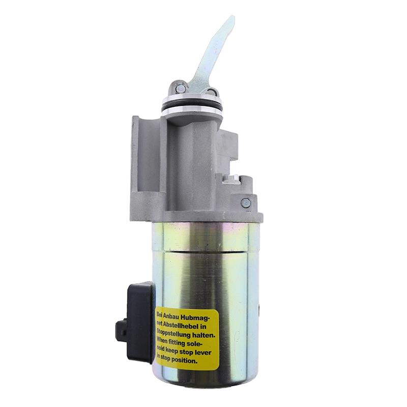 Shutoff Solenoid 02113791 for Deutz Engine BF4M1013C BF4M1013E BF4M1013FC BF6M1013C BF6M1013E BF6M1013FC