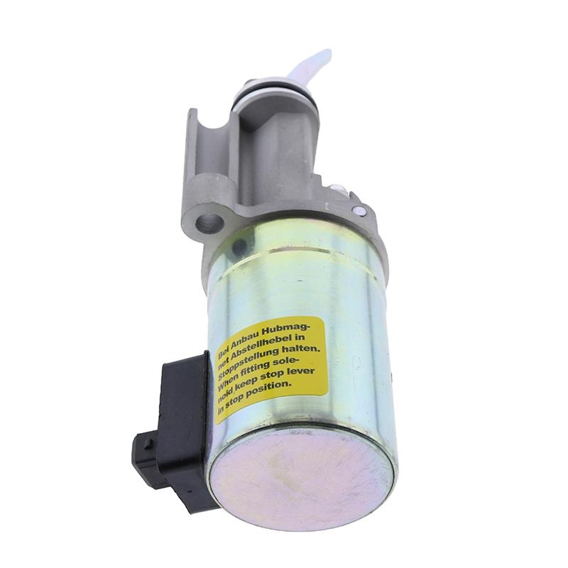 Shutoff Solenoid 02113791 for Deutz Engine BF4M1013C BF4M1013E BF4M1013FC BF6M1013C BF6M1013E BF6M1013FC