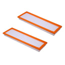 2 Pieces Air Filter RE198488 for John Deere Loader 210K 210L Tractor 5603 5525 5520 5425 5420 5325