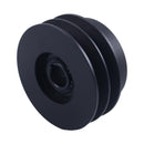 Double 5/8" V Belt 1" Bore 5" Pulley Heavy Duty 2B Centrifugal Clutch