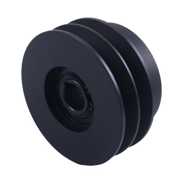 Double 5/8" V Belt 1" Bore 5" Pulley Heavy Duty 2B Centrifugal Clutch