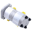 17.46mm / 0.68in Shaft with Bearing Hydraulic Tandem Double Gear Pump HGP-33A-F6/6R