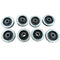 8Pcs Rubber Mount 175-4625 220-9184 for Mitsubishi Engine S3L2 Caterpillar CAT Excavator 303 303CR