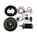 Electric Start Motor Kit for Yamaha Outboard E40X 40Hp 2 Stroke Enduro 66tk 66t Flywheel