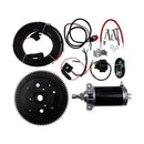 Electric Start Motor Kit for Yamaha Outboard E40X 40Hp 2 Stroke Enduro 66tk 66t Flywheel