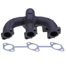 Exhaust Manifold With Gasket 1E038-12312 1E038-12310 for Kubota Engine D905 D1105