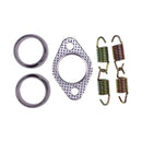 Exhaust Muffler Gasket Seal Spring Kit 3085075 for Polaris ATV UTV Ranger Hawkeye Sportsman 400 425 450 Worker 500