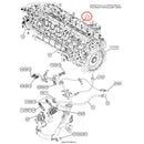 Exhaust Temperature Sensor 163-7882 415-2432 for Caterpillar CAT Engine 3508 3516 3524B Off-Highway Truck 777D 785B