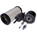 Filter Kit M113621 AM107423 AM117584 for Kawasaki Engine FD620-AS26 John Deere Gators XUV 620i 625i