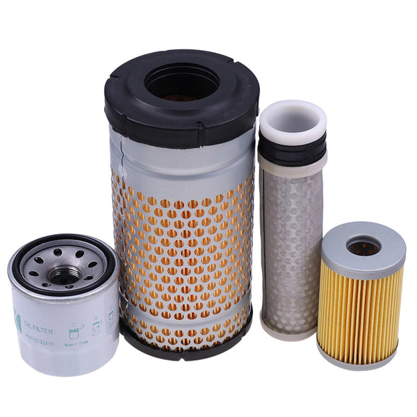 Filter Service Kit for Kubota Mini Excavator KX36-3 KX41-3