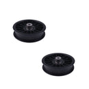 Flat Idler Sheave Pulley AUC11241 for John Deere EZtrak Z425 Z435 Z465 Z655 Z665 X500 X520 X530 X540 X570 X580 X584 X590