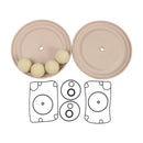 Fluid Section Service Kit 637309-AA for Ingersoll Rand ARO Diaphragm Pump