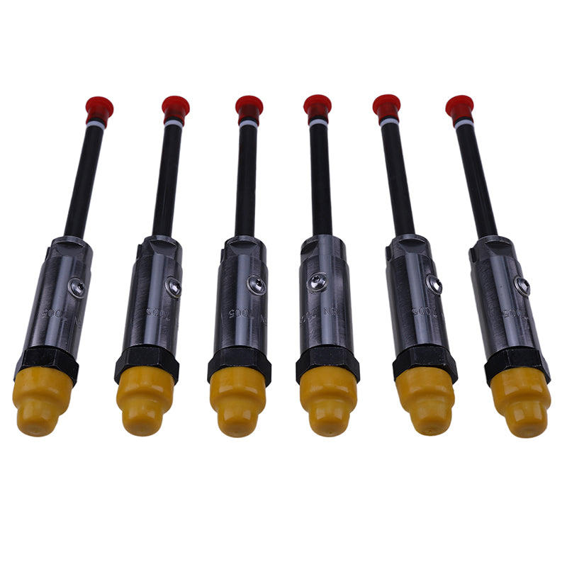 6 PCS Fuel Injector Nozzle 8N-7005 for Caterpillar CAT Engine 3304 3306 3406 3406B 3406C