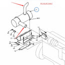 Muffler Silencer SA1114-00350 for Volvo Excavator EW170 EC210 EC210LC