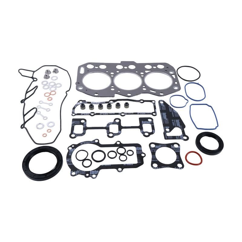 Overhaul Gasket Kit YM119717-01330 for Komatsu Engine 3D76E-6 3D76E-5N-BA Excavator PC20MR-2 PC22MR-3 PC26MR-3