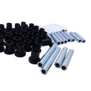 Front and Rear Upper Lower A Arm Shaft Bushing Kit for Polaris UTV Ranger 500 700 800 900 2005-2016