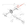 Front Idler With Backet PX52D00040F1 PX52D00041F1 PX52D00022P2 for CASE Excavator CX31B CX36B CX38B