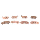 Front & Rear Sintere Brake Pad Set 43082-0196 43082-0197 for Kawasaki KRX 1000 2020-2025 KRX4 1000 2024-2025