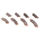 Front & Rear Sintere Brake Pad Set 43082-0196 43082-0197 for Kawasaki KRX 1000 2020-2025 KRX4 1000 2024-2025