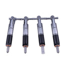 6 PCS Fuel Injector 107-3651 10R-7589 for Caterpillar CAT Engine 3046 Loader 933 933C Tractor D3C D4C