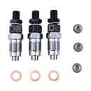 3Pcs Fuel Injector 16001-53904 for Kubota D722 D782 D902 Z402 Z482 Z602 Engine