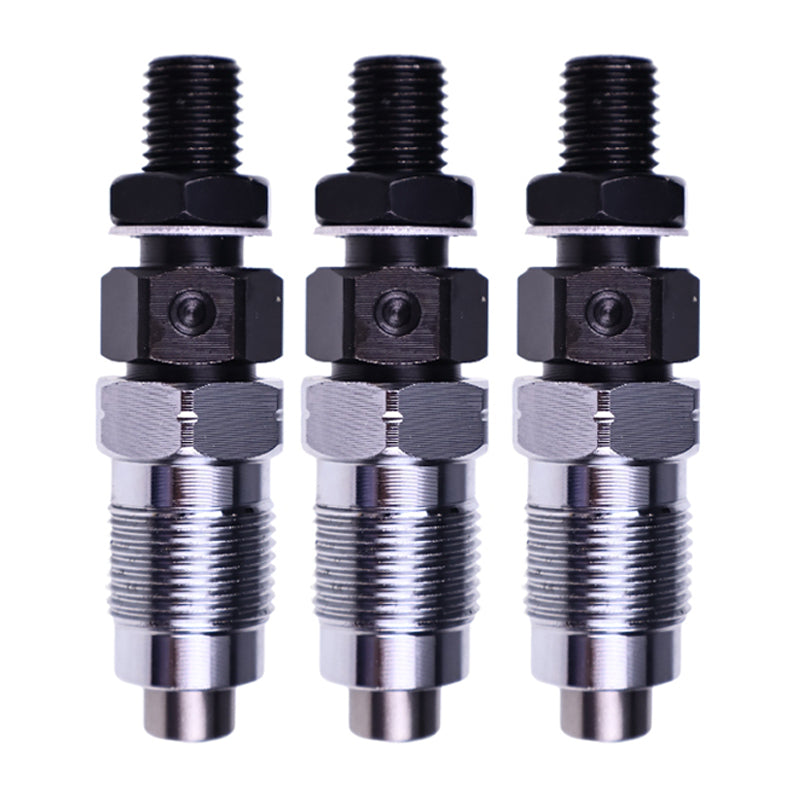 3 Pieces Fuel Injector 19667-53000 for Kubota Engine Z430 Z400 D600 D640 Tractor G3200 G4200 G4200H G5200H G-5500S G6200H Excavator KH-007H