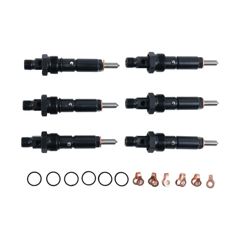 6 Pieces Fuel Injector 3283577 3929492 for Cummins Engine 6B 6BT 6BTA ...