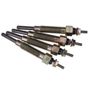 6 Pieces Glow Plug 11065-10T01 for Nissan Engine TD23 TD25 TD27 TD42 Forklift F03