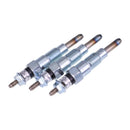 3 Pieces Glow Plug MIU805954 for Yanmar Engine 3TNV80F 3TNV76 3TNE74C John Deere Tractor 1023E 1025R 2025R 2026R